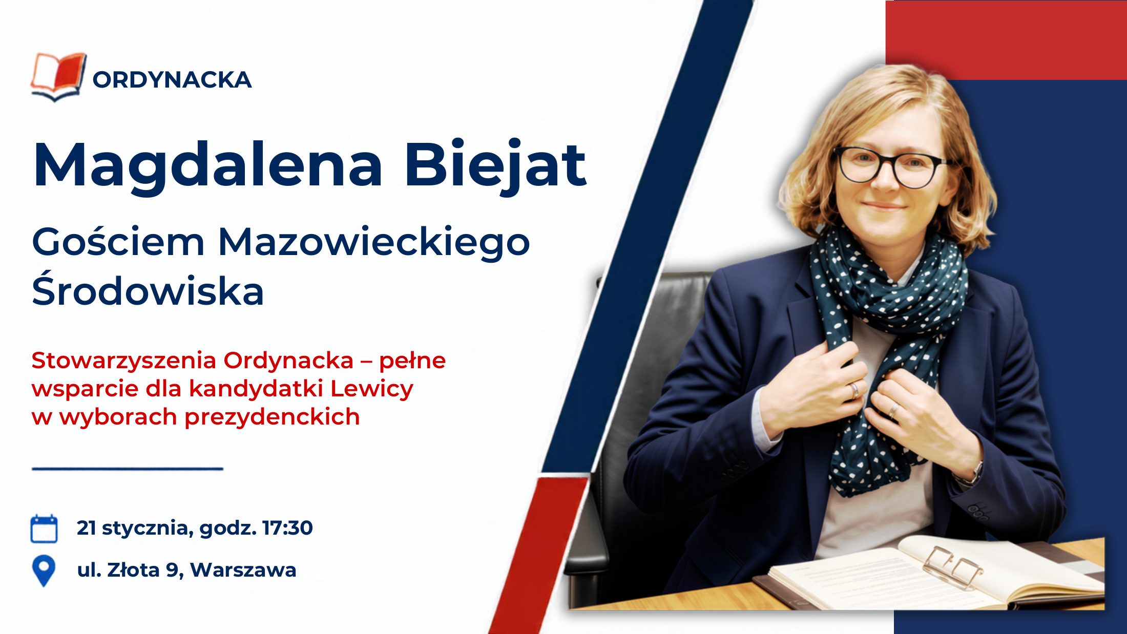 Pierwsza strona prezentacji: Spot Ord. Maz z M. Biejat