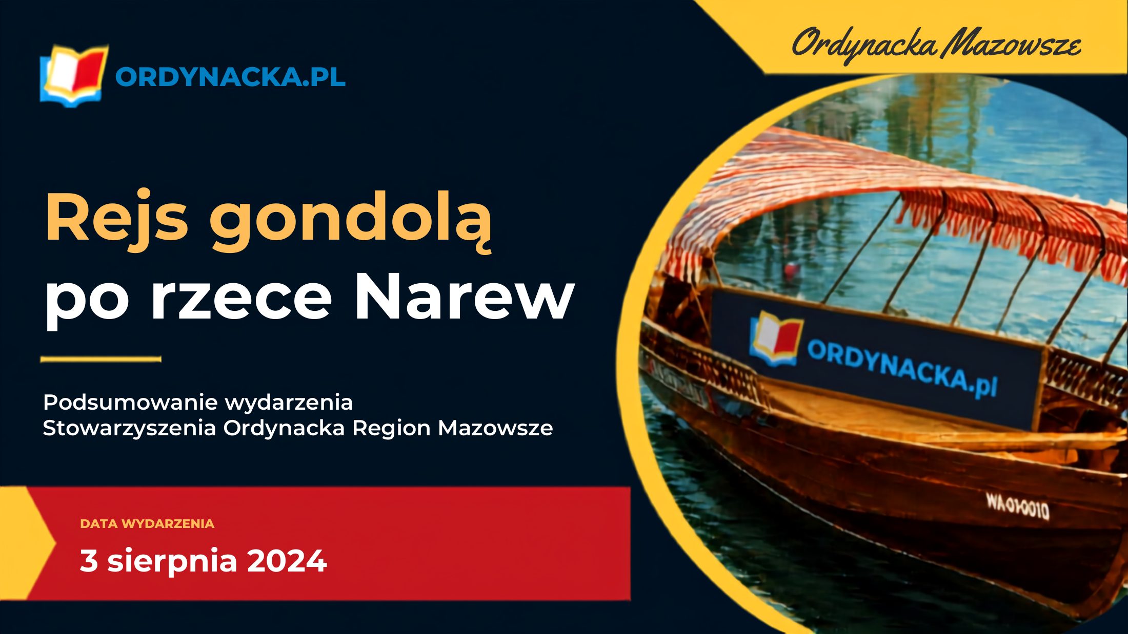 Pierwsza strona prezentacji: Rejs gondolą – Pułtusk