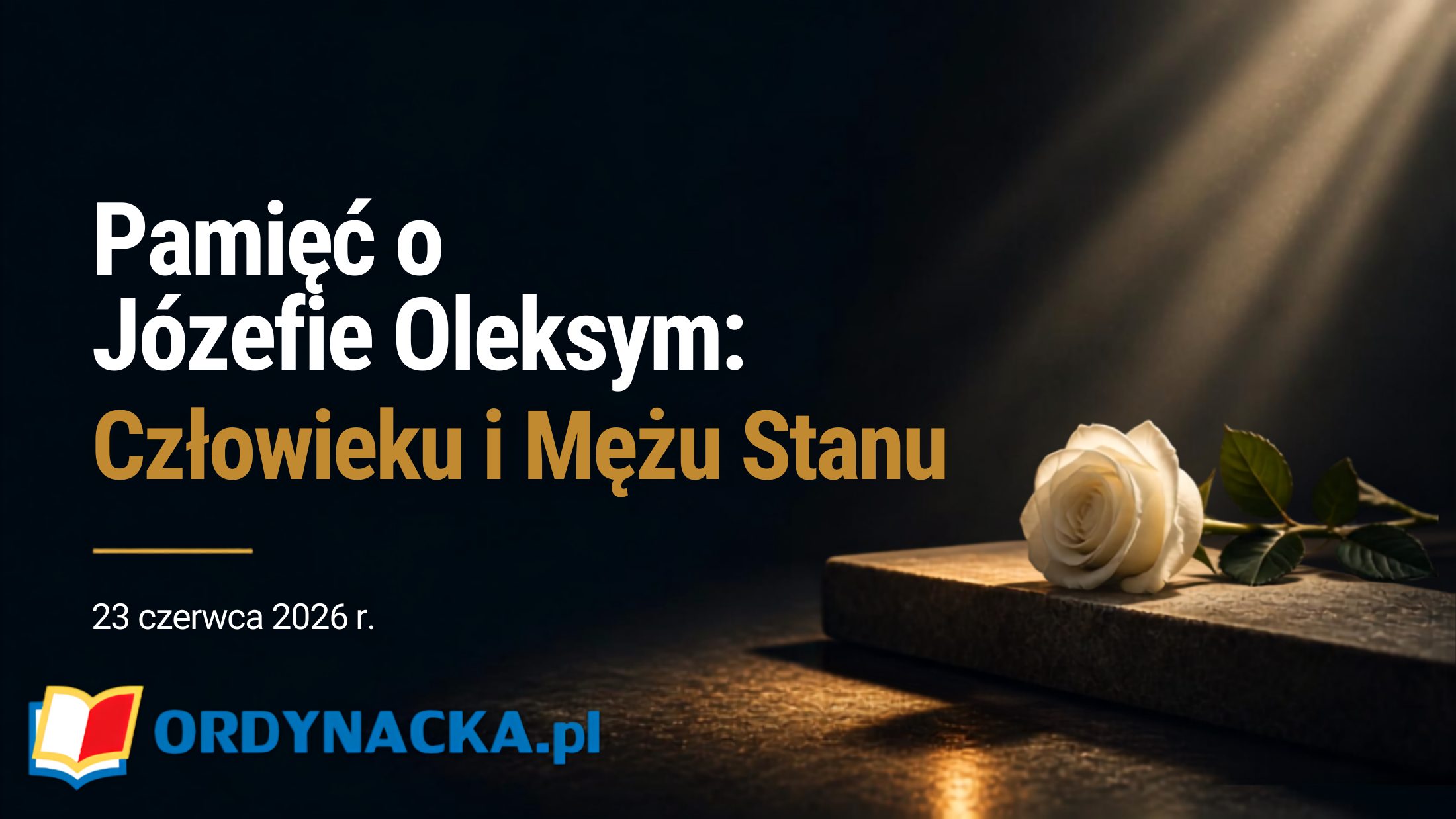 Pierwsza strona prezentacji: 80. rocznica urodzin J. Oleksego