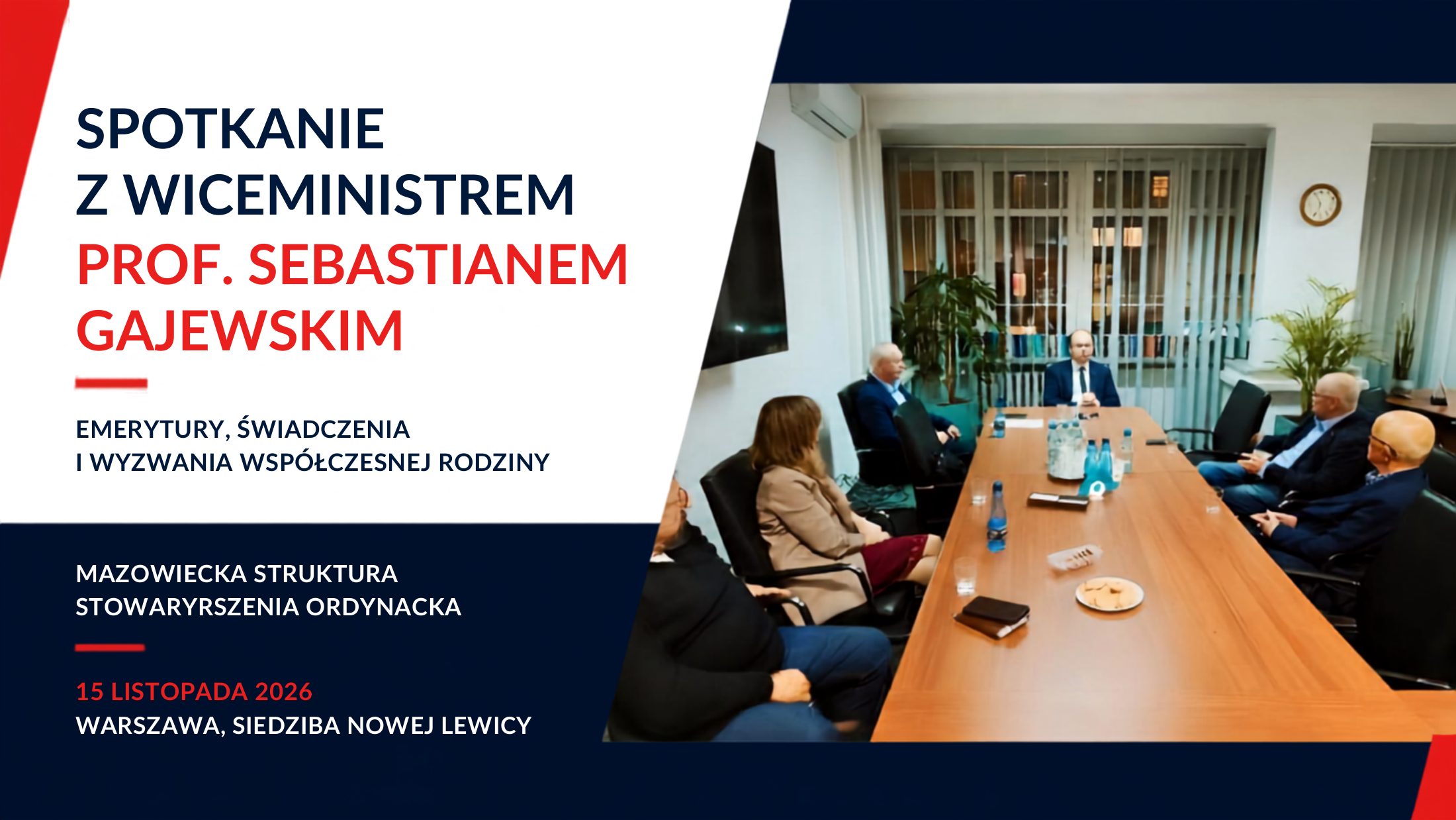 Pierwsza strona prezentacji: Z Sebastianem Gajewskim